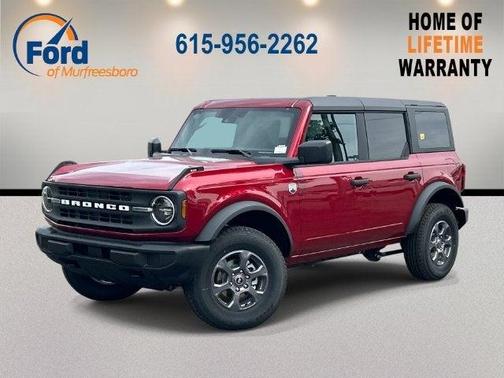 Ruby Red Metallic 2026 Ford Bronco Big Bend