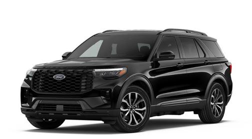 Black 2026 Ford Explorer ST-Line