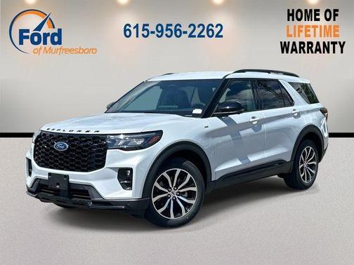 White Metallic 2026 Ford Explorer ST-Line