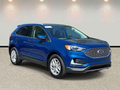 Blue Metallic 2024 Ford Edge SEL
