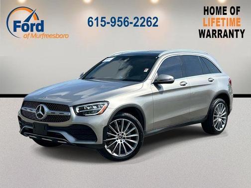 White 2021 Mercedes-Benz GLC 300 Base