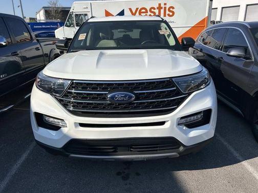 White Metallic 2023 Ford Explorer XLT