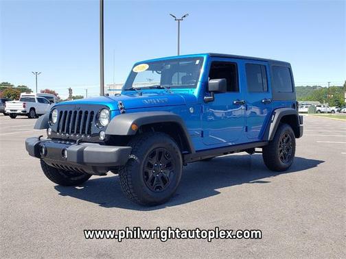 2016 Jeep Wrangler Unlimited Willys Wheeler