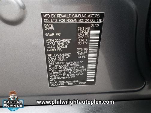 2019 Nissan Rogue SV