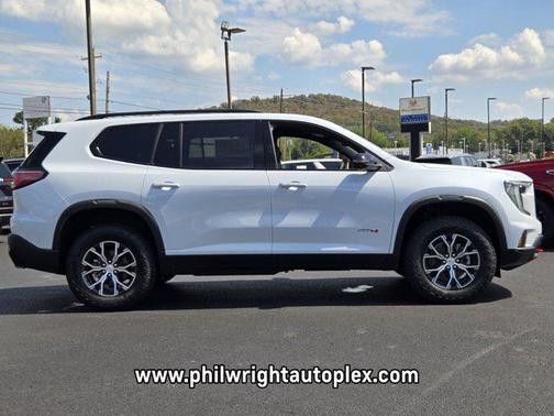 Glacier White Tricoat 2027 GMC Acadia AWD AT4