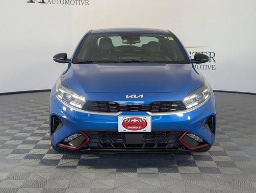 Sporty Blue 2023 Kia Forte GT-Line
