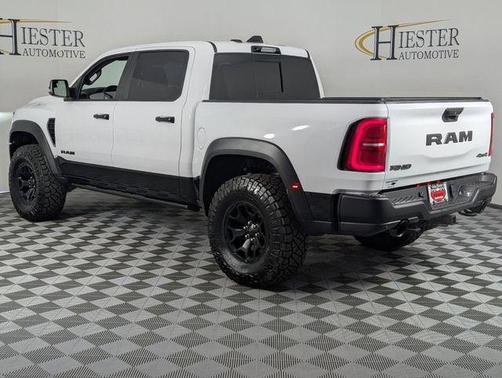 Bright White Clearcoat 2026 RAM 1500 RHO Crew Cab 4x4 5'7' Box