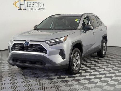 Silver Sky Metallic 2023 Toyota RAV4 Hybrid SE