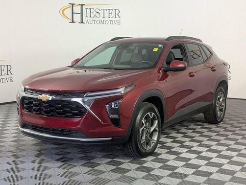 Crimson Metallic 2025 Chevrolet Trax LT