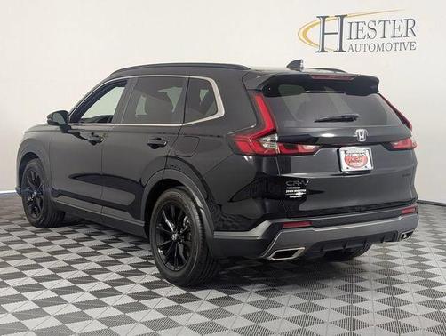 Crystal Black Pearl 2025 Honda CR-V Hybrid Sport FWD
