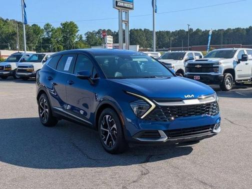 Sapphire Blue 2024 Kia Sportage EX