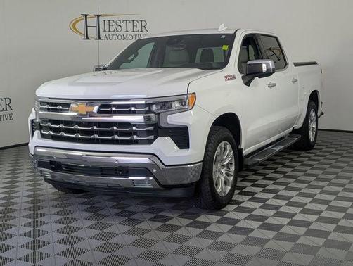 Summit White 2022 Chevrolet Silverado 1500 LTZ