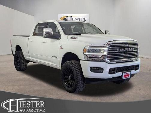 Bright White Clearcoat 2024 RAM 2500 Laramie Crew Cab 4x4 6'4' Box