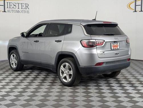 Billet Silver Metallic Clearcoat 2023 Jeep Compass Sport