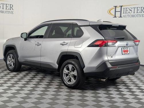 Silver Sky Metallic 2022 Toyota RAV4 Hybrid LE