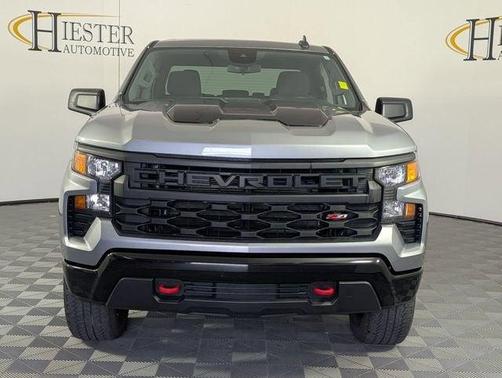 Sterling Gray Metallic 2024 Chevrolet Silverado 1500 Custom Trail Boss
