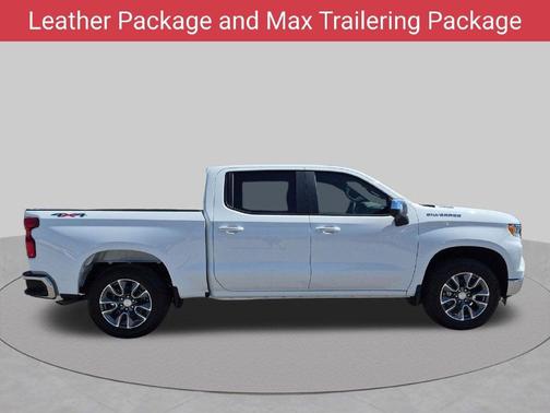 Summit White 2026 Chevrolet Silverado 1500 LT