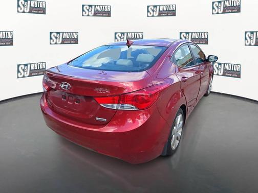 Red Allure 2012 Hyundai ELANTRA Limited
