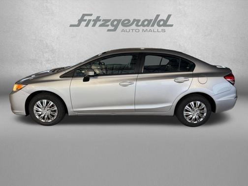 Alabaster Silver Metallic 2015 Honda Civic LX