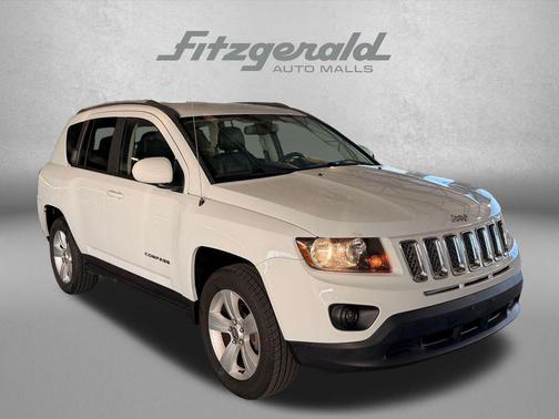 Bright White Clearcoat 2015 Jeep Compass Latitude