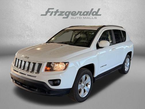 Bright White Clearcoat 2015 Jeep Compass Latitude