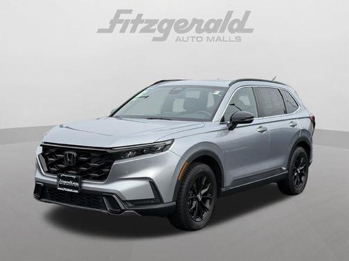 Lunar Silver Metallic 2024 Honda CR-V Hybrid Sport AWD