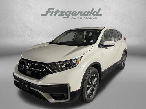 Platinum White Pearl 2022 Honda CR-V AWD EX-L