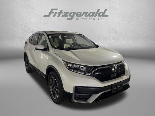 Platinum White Pearl 2022 Honda CR-V AWD EX-L