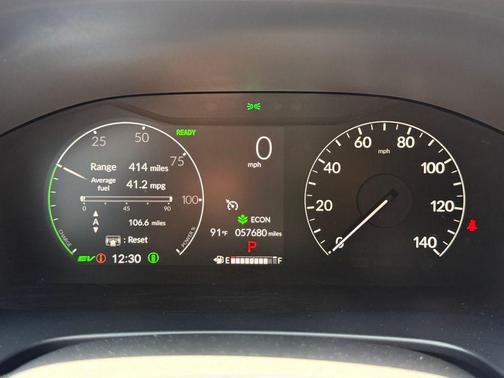 Lunar Silver Metallic 2023 Honda CR-V Hybrid Sport Touring AWD