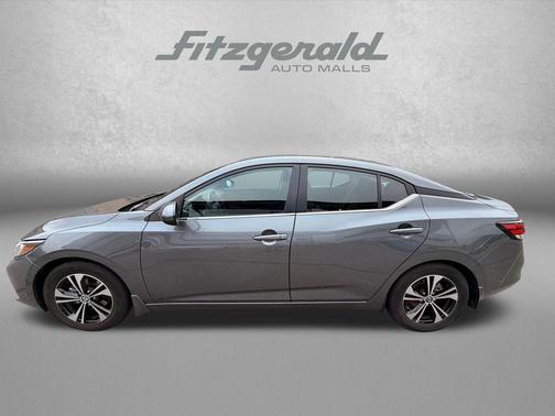 Gun Metallic 2021 Nissan Sentra SV