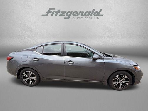 Gun Metallic 2021 Nissan Sentra SV