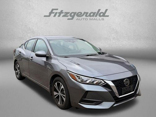 Gun Metallic 2021 Nissan Sentra SV