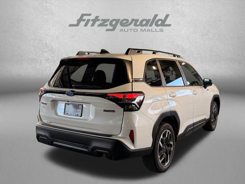 Crystal White Pearl 2026 Subaru Forester Hybrid Premium