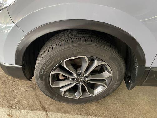 Gray 2021 Honda CR-V AWD EX