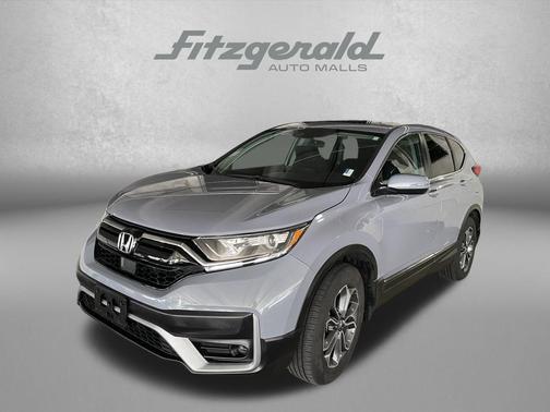 Gray 2021 Honda CR-V AWD EX