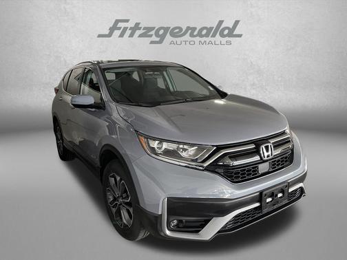 Gray 2021 Honda CR-V AWD EX