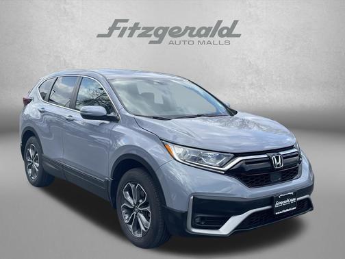 Gray 2021 Honda CR-V AWD EX