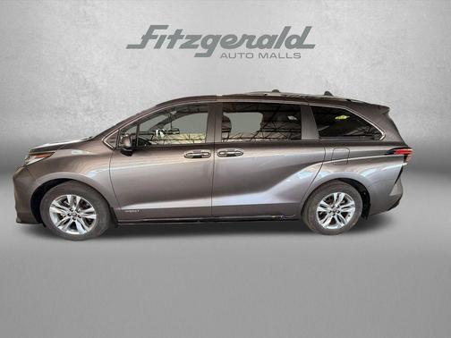 Predawn Gray Mica 2021 Toyota Sienna Limited 7-Passenger