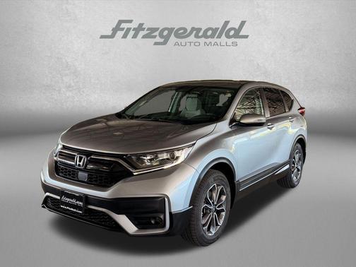 Silver 2022 Honda CR-V AWD EX