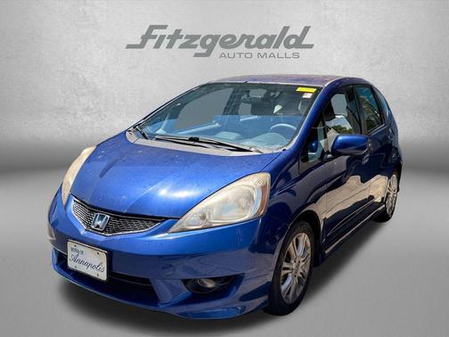 Blue 2010 Honda Fit Sport