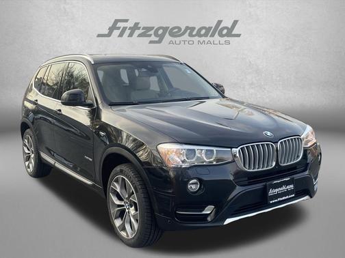 Black Sapphire Metallic 2016 BMW X3 xDrive28i