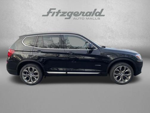 Black Sapphire Metallic 2016 BMW X3 xDrive28i