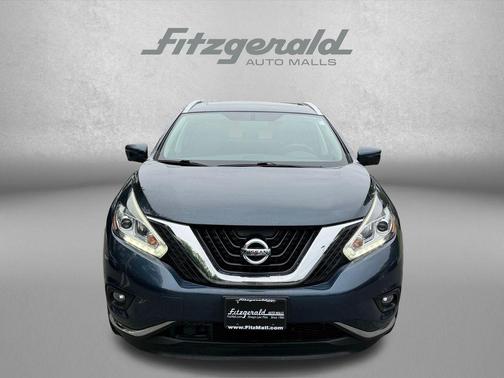 Arctic Blue Metallic 2017 Nissan Murano Platinum