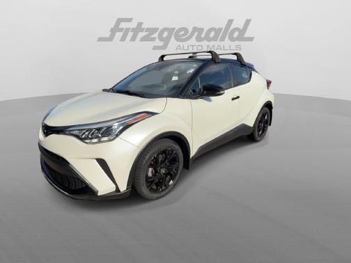 Blizzard Pearl w/Black Roof 2021 Toyota C-HR Nightshade Edition
