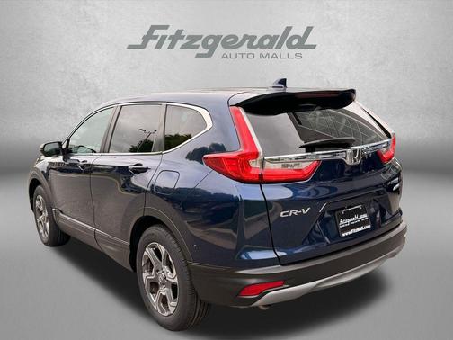 Blue 2017 Honda CR-V EX