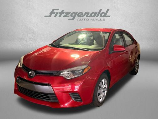 Barcelona Red Metallic 2016 Toyota Corolla LE