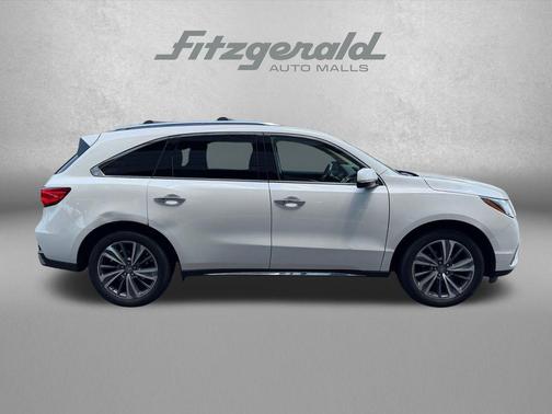 White Diamond Pearl 2017 Acura MDX 3.5L w/Technology Package