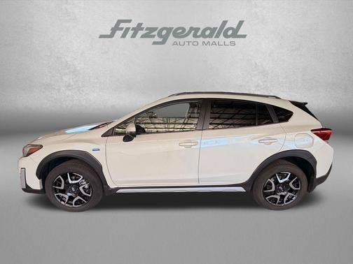 Crystal White Pearl 2021 Subaru Crosstrek Hybrid Base