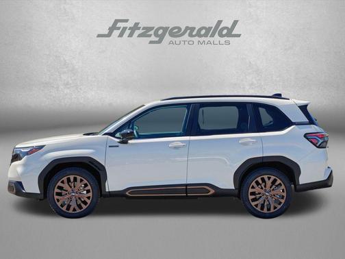 Crystal White Pearl 2026 Subaru Forester Hybrid Sport