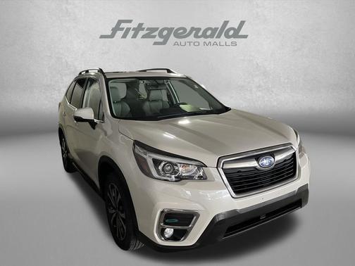 Crystal White Pearl 2020 Subaru Forester Limited